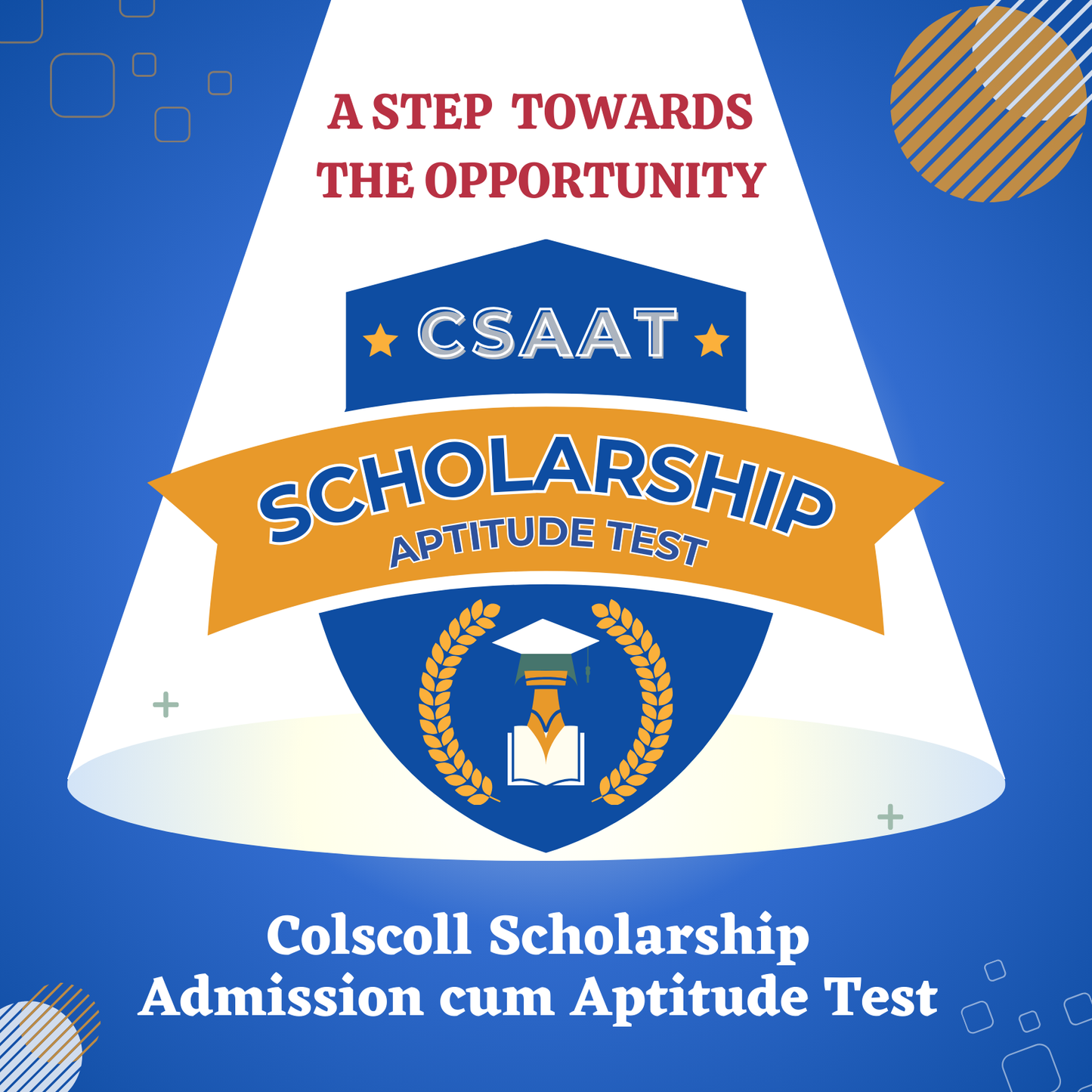 CSAAT Scholarship Test